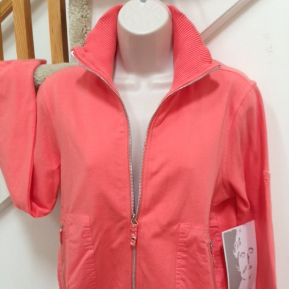 OLEG CASSINI Sport Stretch Jacket, Size S, 95% COTTON, 5% Spandex